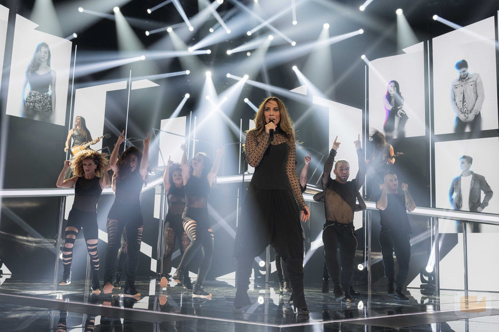 Mónica Naranjo actúa en 'OT 2017'