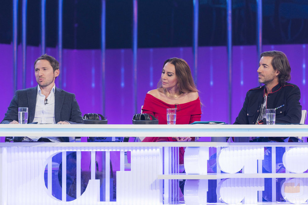 El jurado de 'OT 2017', valorando en la gala 0