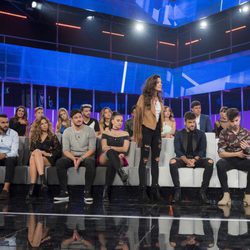 Los aspirantes de 'OT 2017' durante las valoraciones