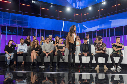 Los aspirantes de 'OT 2017' durante las valoraciones