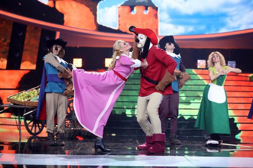 David Amor es D'Artacan en la quinta gala de 'Tu cara me suena'