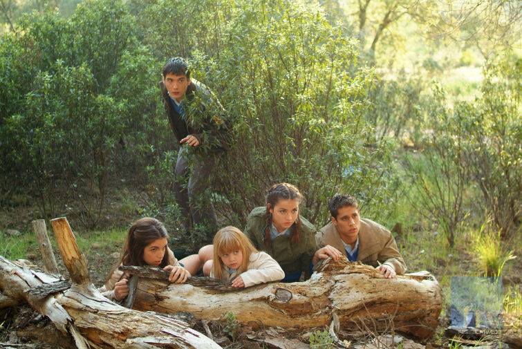 Yon González, Martín Rivas, Carlota García, Elena Furiase y Ana de Armas