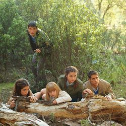 Yon González, Martín Rivas, Carlota García, Elena Furiase y Ana de Armas