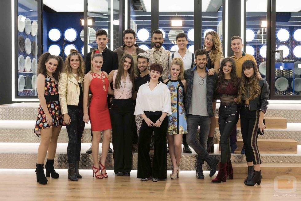 Todos los concursantes de 'OT 2017', en la academia, antes de ir a la gala 1