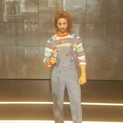 Suso Álvarez se disfraza en Halloween 2017