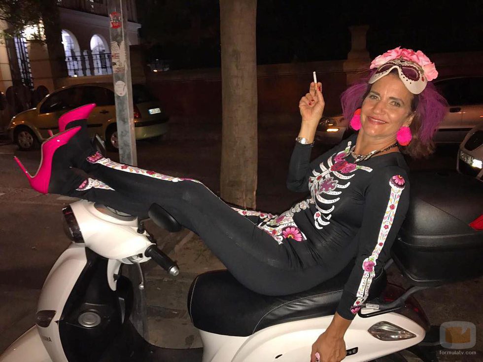 Samantha Vallejo-Nágera en Halloween 2017