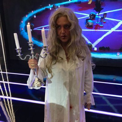 Lydia Lozano en Halloween 2017