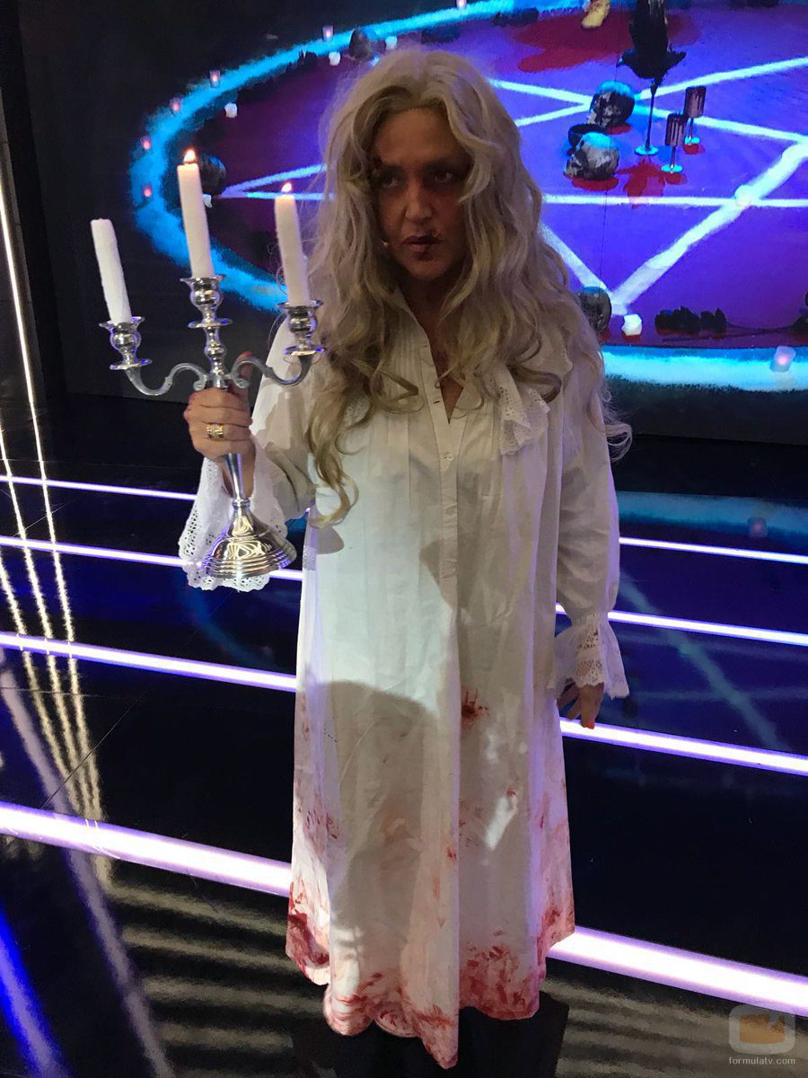 Lydia Lozano en Halloween 2017