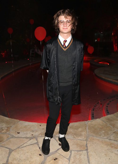 Joe Keery se disfraza en Halloween 2017