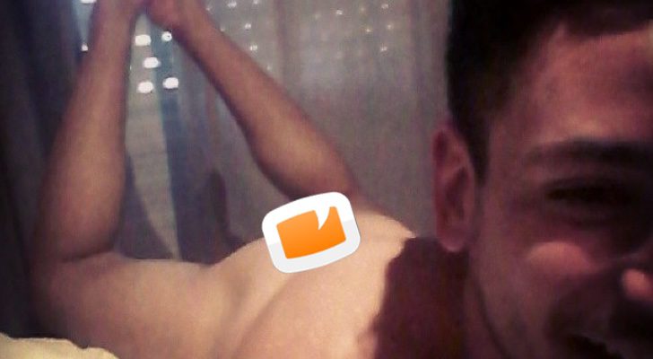 Cepeda, concursante de 'OT 2017', completamente desnudo