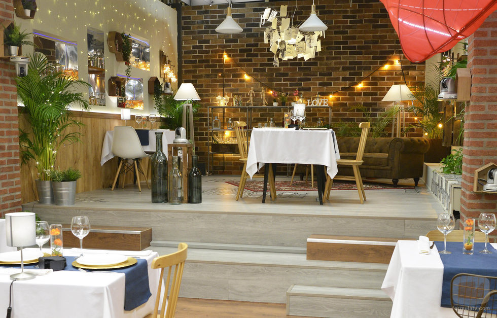 Nueva zona superior en el restaurante de 'First Dates