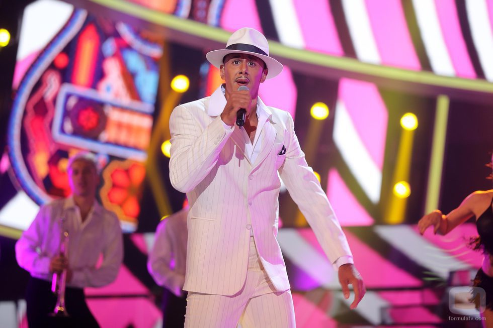 David Amor es Lou Vega en la gala 6 de 'Tu cara me suena 6'
