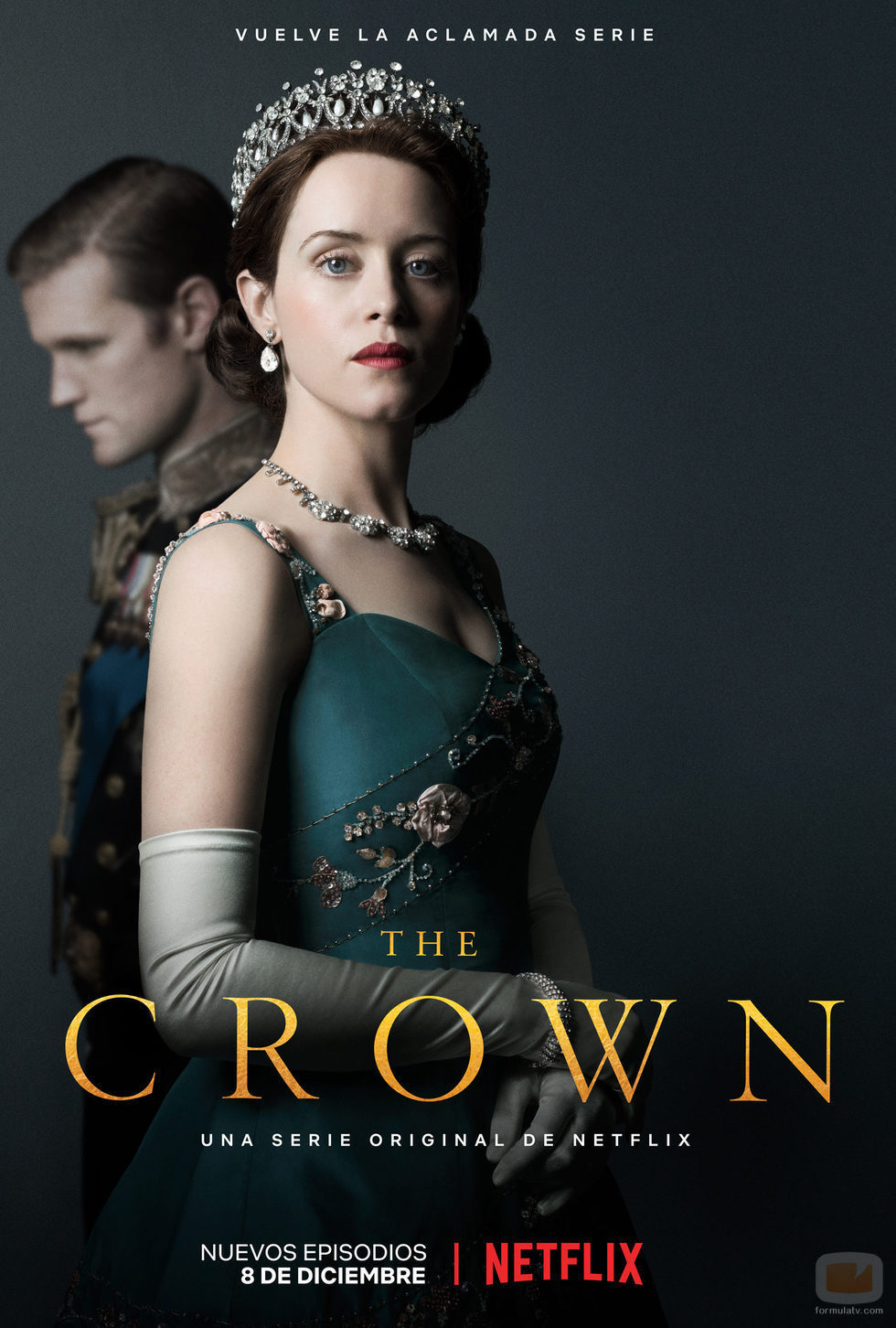 Póster de la segunda temporada de 'The Crown'