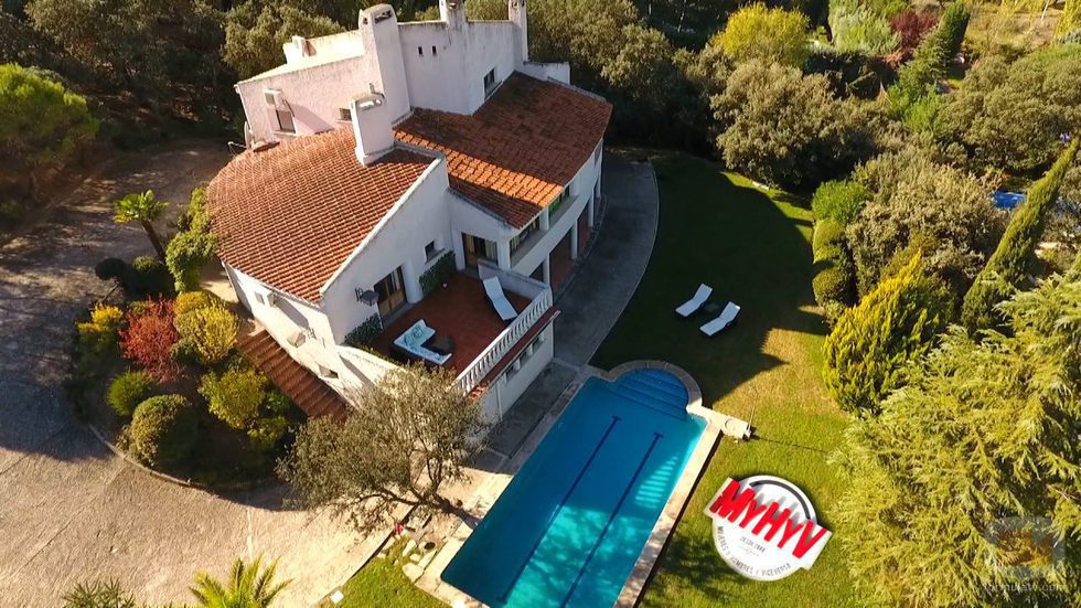 Vista aérea de "La Casa de los tronistas", el nuevo escenario de 'Mujeres y hombres y viceversa'