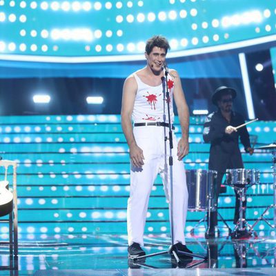 David Amor como Lain en la gala 7 de 'Tu cara me suena'