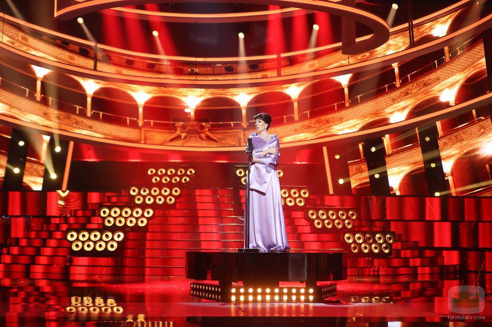 Diana Navarro es María Callas en la gala 7 de 'Tu cara me suena'
