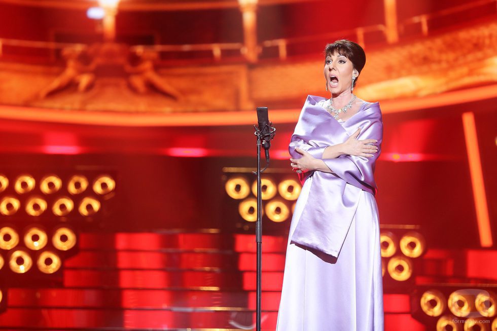 Diana Navarro interpreta a María Callas en la gala 7 de 'Tu cara me suena'