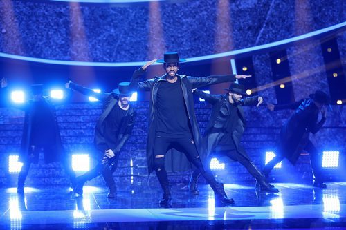 Fran Dieli es Jason Derulo en la gala 7 de 'Tu cara me suena'