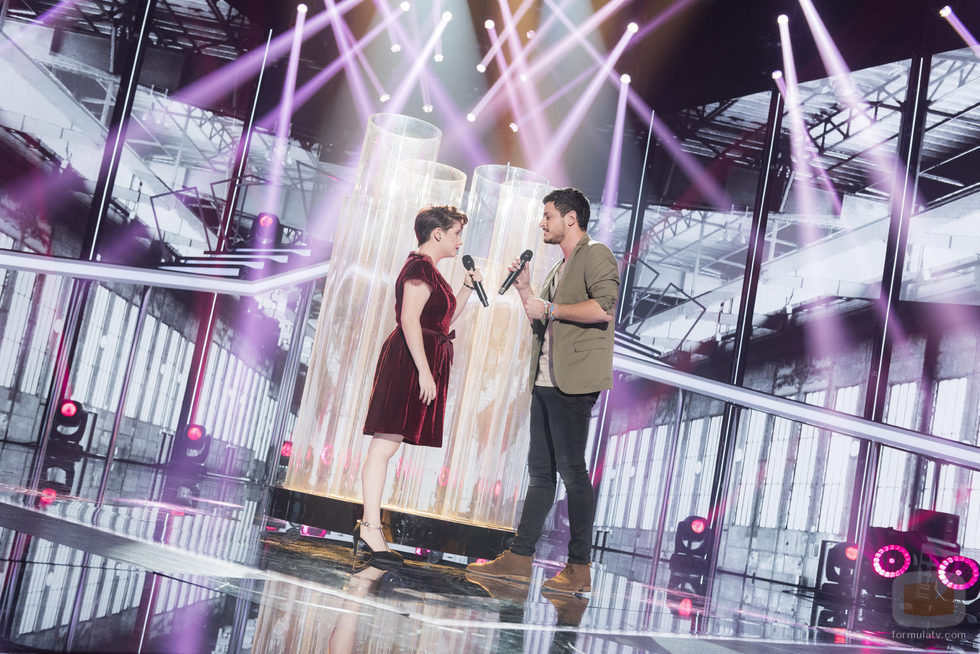 Marina y Cepeda actúan juntos en la gala 3 de 'OT 2017'