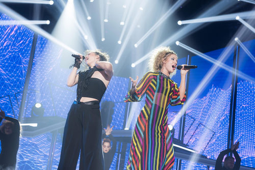 Thalía y Miriam cantan a dúo en la gala 3 de 'OT 2017'