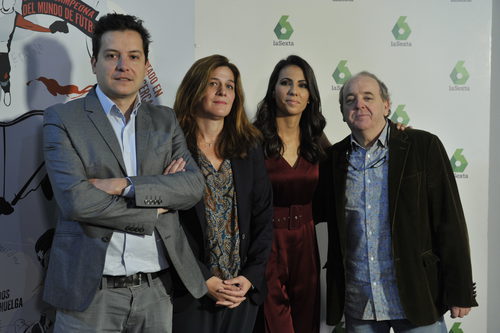 Mario López, Carmen Ferreiro, Ana Pastor y Javier Pons en la presentación de '¿Dónde estabas entonces?