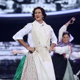 Fran Dielli se convierte en Imperio Argentina en la Gala 8 de 'Tu cara me suena'
