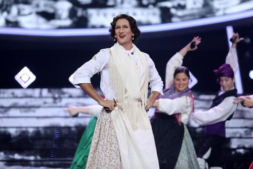 Fran Dielli se convierte en Imperio Argentina en la Gala 8 de 'Tu cara me suena'