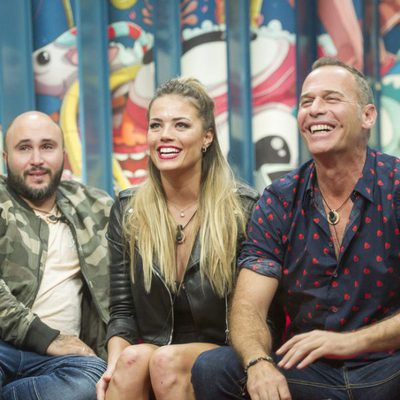 Kiko Rivera, Alyson Eckmann y Carlos Lozano en la 7ª gala de 'GH Revolution'