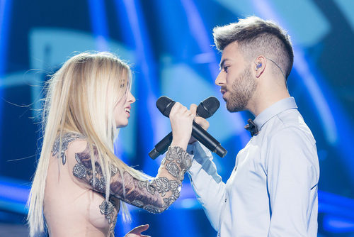 Nerea y Agoney interpretaron "Symphony" en la Gala 4 de 'OT 2017'