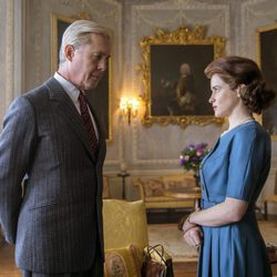David e Isabel en la segunda temporada de 'The Crown'