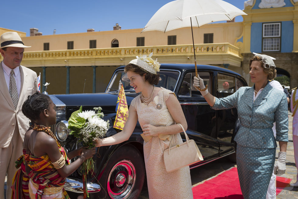La reina Isabel viaja a Ghana en la segunda temporada de 'The Crown'