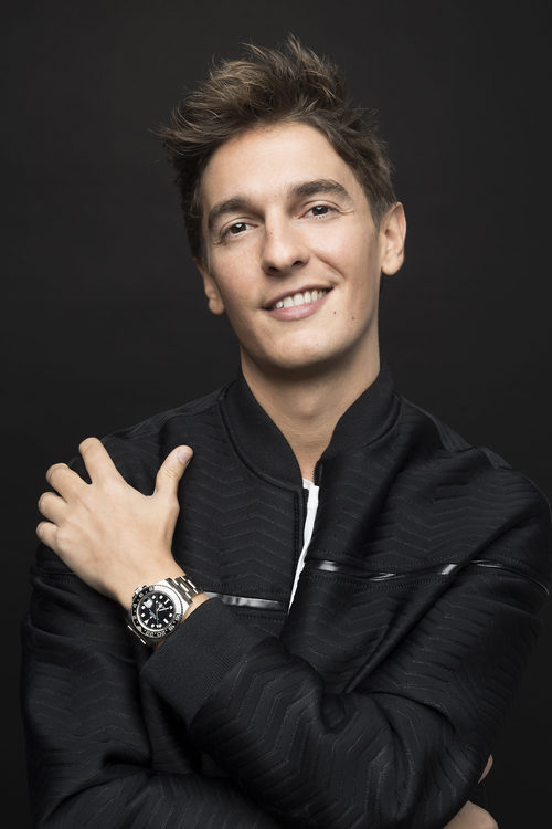 Xavi Martínez posa sonriente