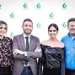 Frank Blanco, Miki Nadal, Cristina Pedroche, Anna Simón en la celebración de los 1000 programas de 'Zapeando'