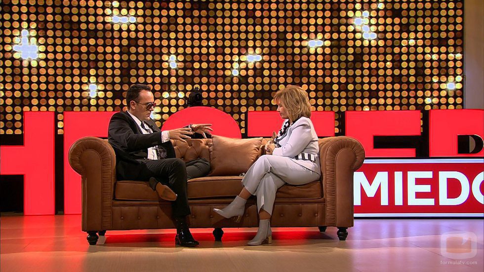 María Teresa Campos se somete a la entrevista de Risto Mejide en 'Chester'