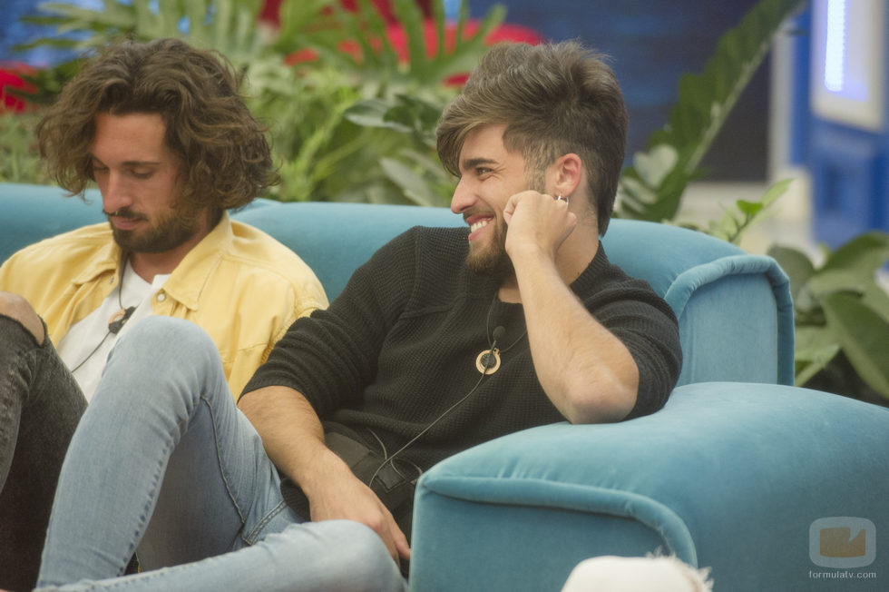 Christian Gabaldón y Rubén durante la gala 11 de 'GH Revolution'