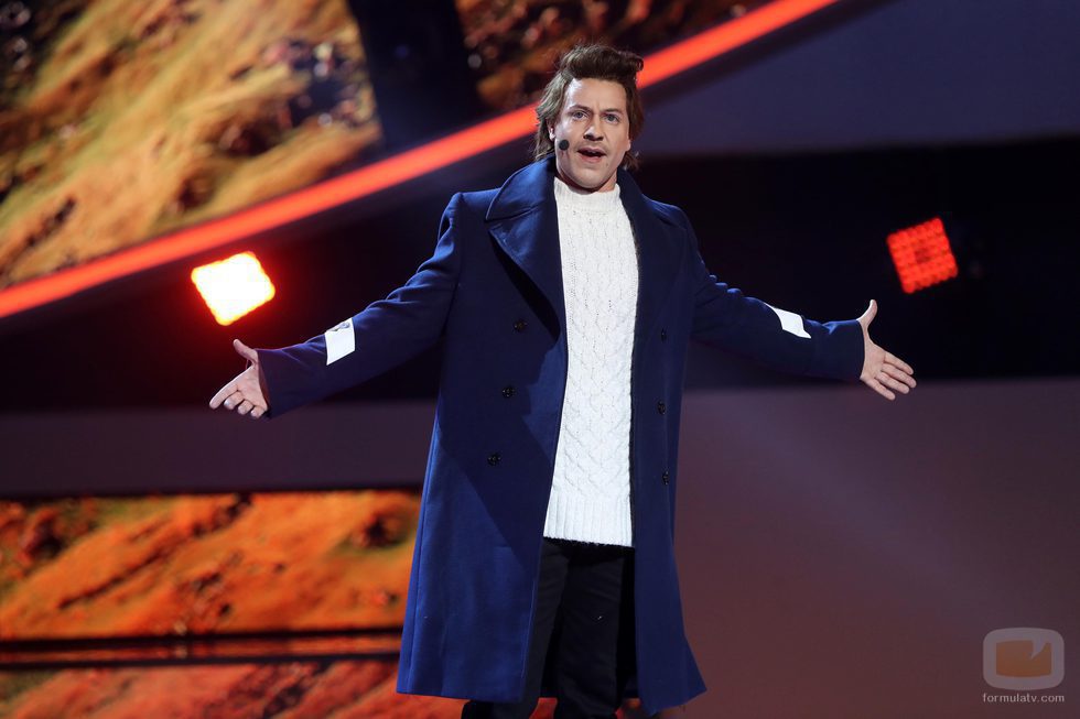 Miquel Fernández imita a Harry Styles en 'Tu cara me suena'