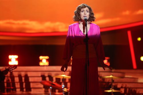 Pepa Aniorte se transforma en Ana Belén en 'Tu cara me suena'