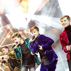 Fource canta en Eurovisión Junior 2017 como representante de Países Bajos