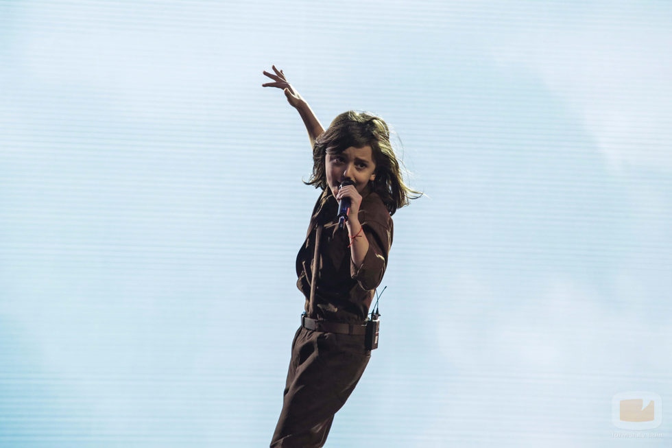 Misha canta en Eurovisión Junior 2017 como representante de Armenia