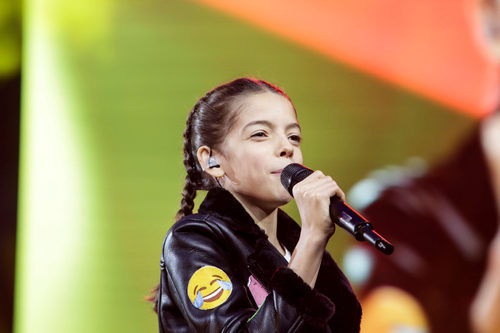 Mariana Venâncio en Eurovisión Junior 2017 como representante de Portugal