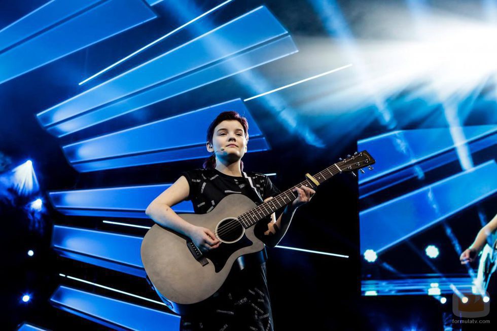 Muireann McDonnell en Eurovisión Junior 2017 como representante de Irlanda
