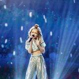Anastasiya Baginska en Eurovisión Junior 2017 como representante de Ucrania