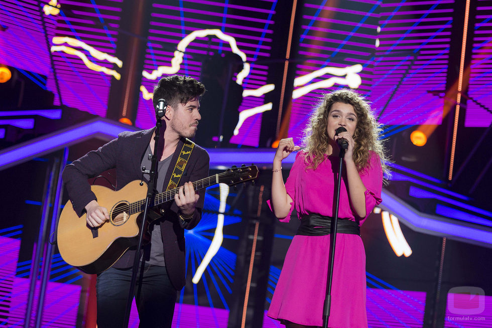Roi y Amaia en la gala 5 de 'OT 2017'