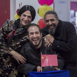 José Mota con El Langui y Diego el Cigala en el especial de Nochevieja "Bienvenido Mister Wan-Da"