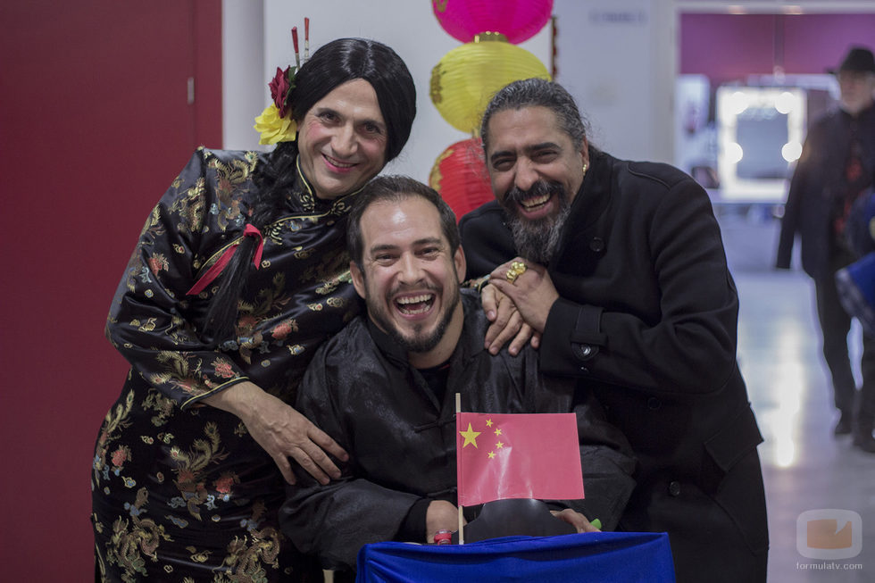 José Mota con El Langui y Diego el Cigala en el especial de Nochevieja "Bienvenido Mister Wan-Da"