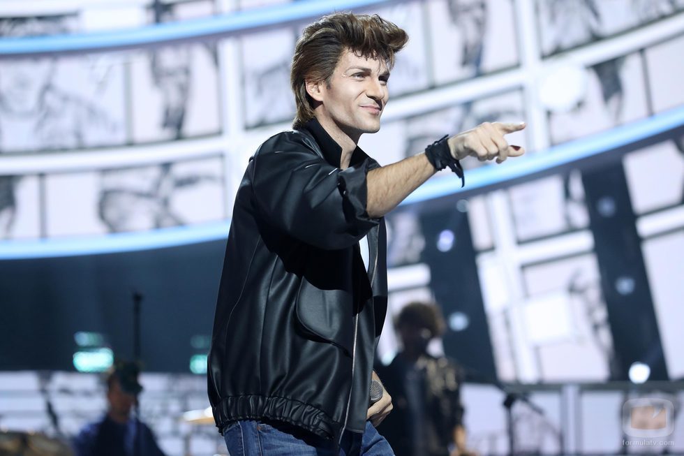 Fran Dieli imita a A-HA en la Gala 10 de 'Tu cara me suena 6'