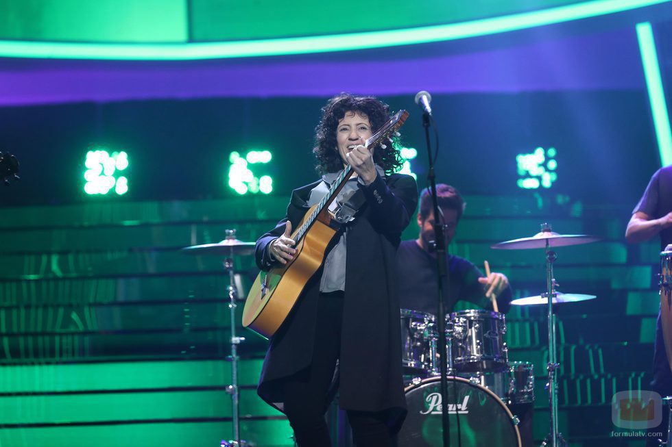 Pepa Aniorte imita a la canaria Rosana en la Gala 10 de 'Tu cara me suena 6'