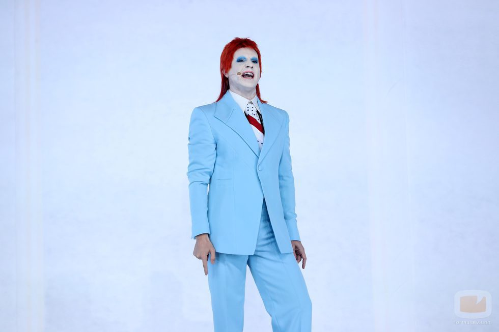 Miquel Fernández es David Bowie en la gala 10 de 'Tu cara me suena 6'