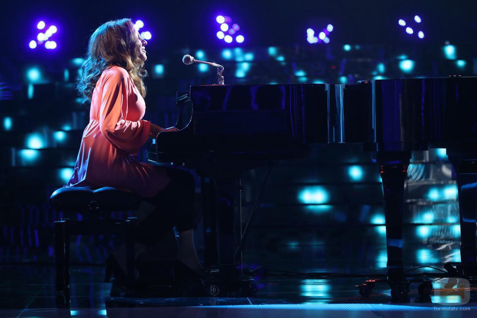 Lucía Jiménez es Carole King en la gala 10 de 'Tu cara me suena 6'