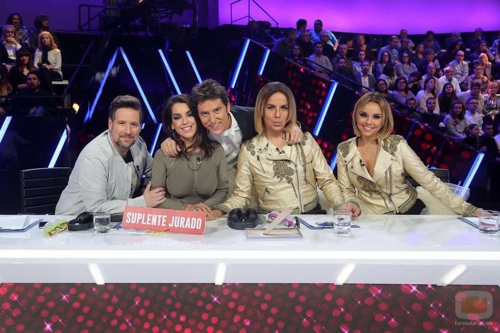 El jurado de 'Tu cara me suena 6' en la gala 10
